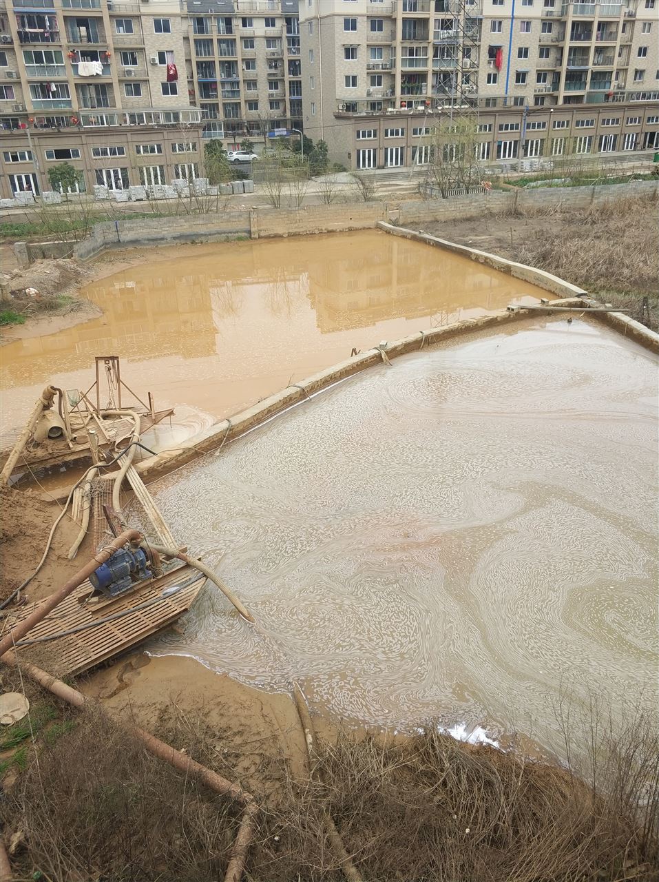 黄南沉淀池淤泥清理-厂区废水池淤泥清淤
